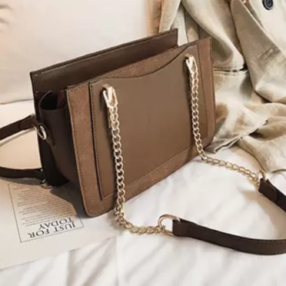 🆕JULIA Rivet Chain Shoulder Bag - Picture 10 of 11